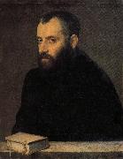 MORONI, Giovanni Battista Portrait of a Gentllman with a Book china oil painting artist